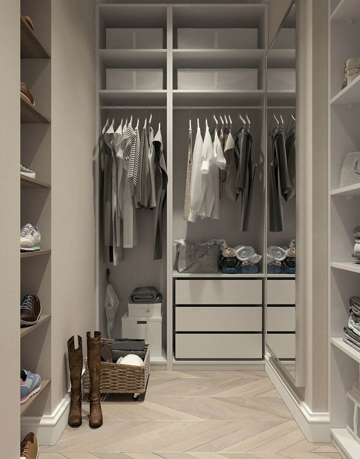 Walk in Closet, garderob